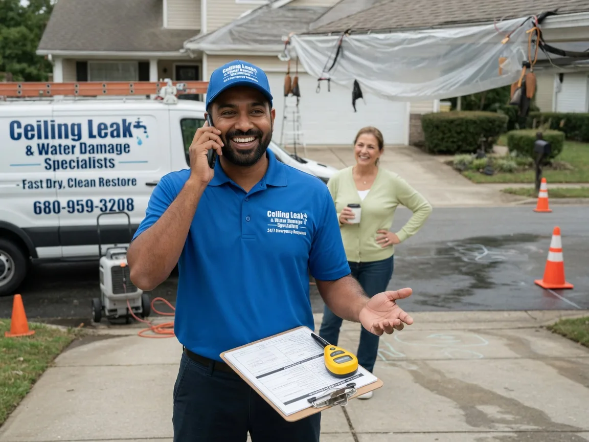 Ceiling Leak Cleanup Passadumkeag, ME FAQs